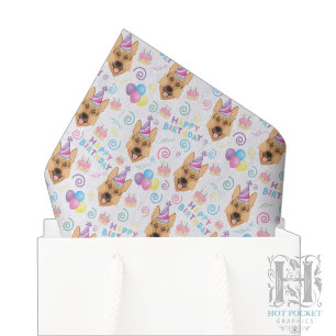 German Shepherd Tissue Paper