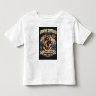 german shepherd toddler t-shirt