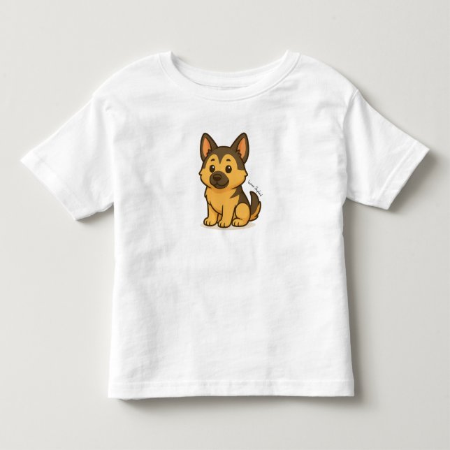 German Shepherd Toddler T-shirt (Front)