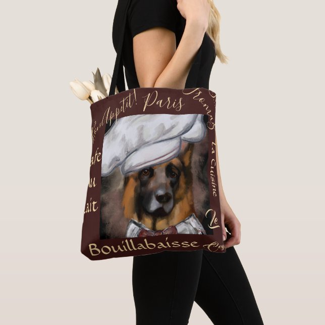 German Shepherd  Tote Bag (Close Up)