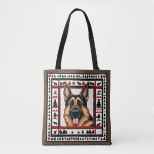 German Shepherd Tote Bag
