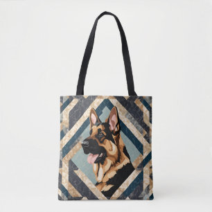 German Shepherd Tote Bag