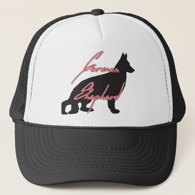 German Shepherd Trucker Hat (Front)