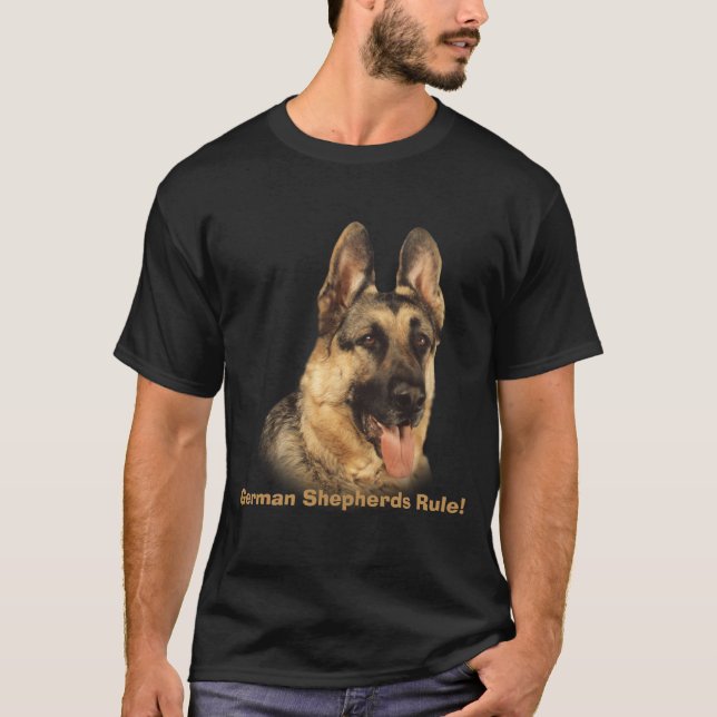 German Shepherd Unisex T-Shirt (Front)