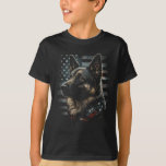 German Shepherd Usa Flag Patriotic Shepherd  T-Shirt<br><div class="desc">German Shepherd Usa Flag Patriotic Shepherd</div>