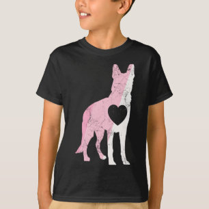German Shepherd Valentines Day Cud Love Dog T-Shirt