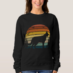 German Shepherd Vintage Retro Mom Dad Dog Pet Love Sweatshirt