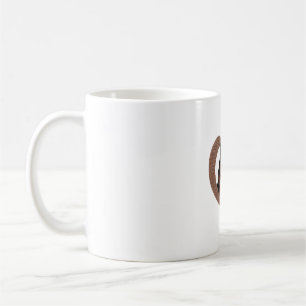German Shepherd with Heart Shaped Word Art  Coffee Mug