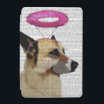 German Shepherd With Pink Halo iPad Mini Cover<br><div class="desc">Pets</div>