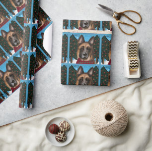 German Shepherd Wrapping Paper