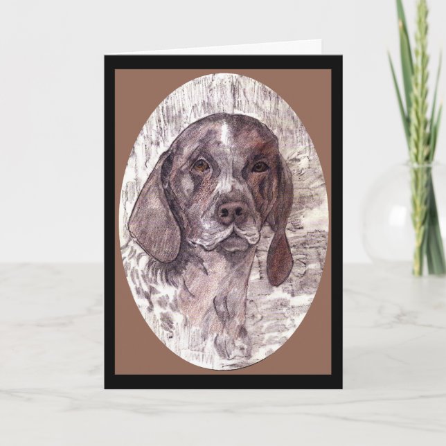 German Short Hair Pointer Greeting Card (Front)