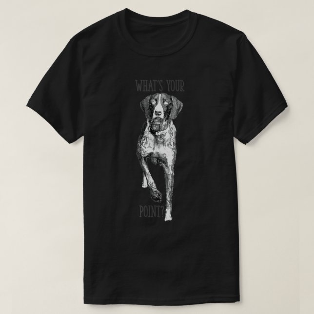 German Short Haired Pointer T-Shirt (Design Front)