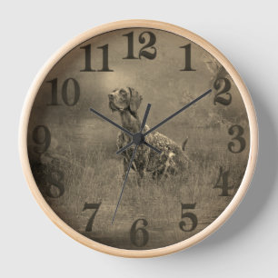 German Shorthair Pointer Clock