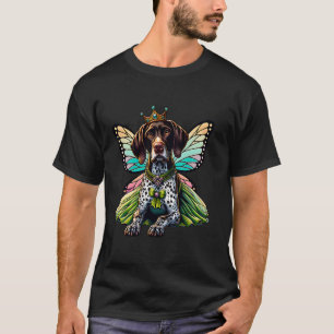 German Shorthair Pointer Funny GSP DAD MOM T-Shirt