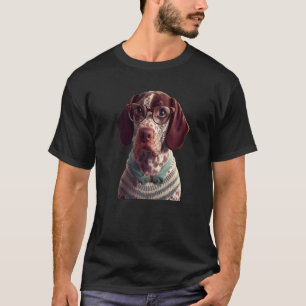 German Shorthair Pointer  GSP Mom DAD  1 T-Shirt