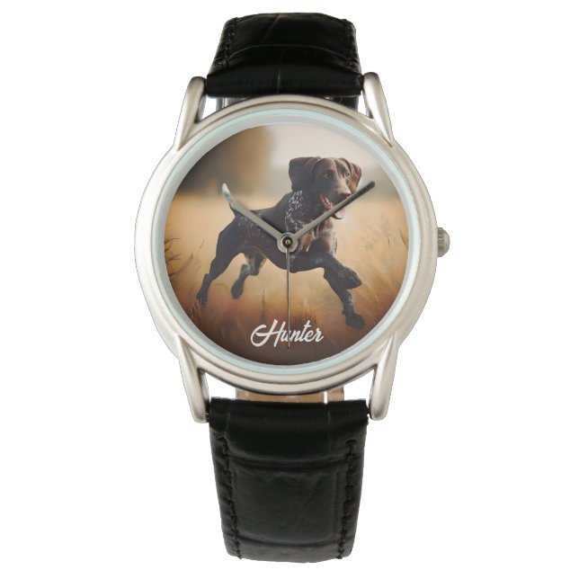 German Shorthair Pointer Running Watch (Front)