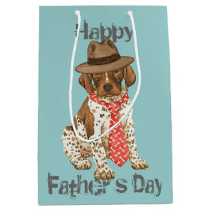German Shorthaired Dad Medium Gift Bag