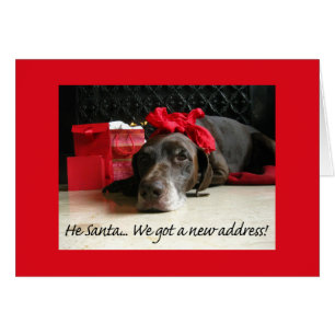 German Shorthaired Merry Christmas  New Address