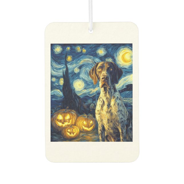 German Shorthaired Pointer 1 Cute Dog Halloween Ja Air Freshener (Front)