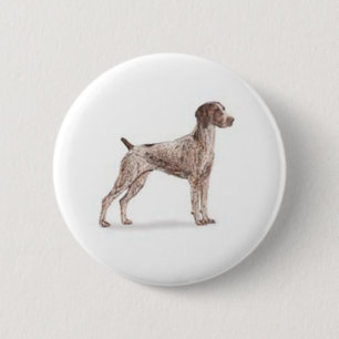 German Shorthaired Pointer 2 Inch Round Button
