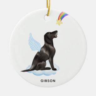 German Shorthaired Pointer Angel Dog Pet Memorial  Ceramic Ornament