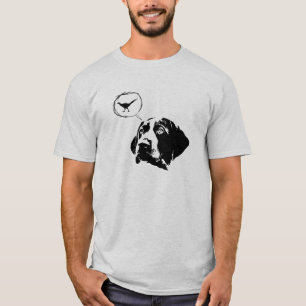 German Shorthaired Pointer "Birds for Brains" Tee