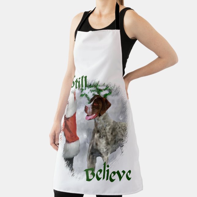 German Shorthaired Pointer Christmas Apron (Insitu)