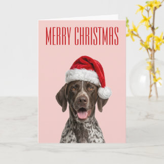 German Shorthaired Pointer Christmas Cheer Card