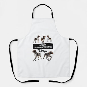 German Shorthaired Pointer Crew  Apron