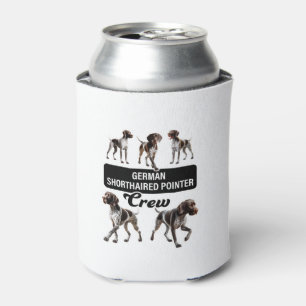 German Shorthaired Pointer Crew  Can Cooler