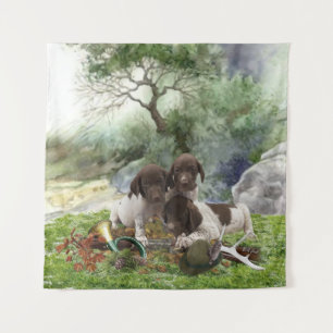 German Shorthaired Pointer cute  puppies  Tapestry
