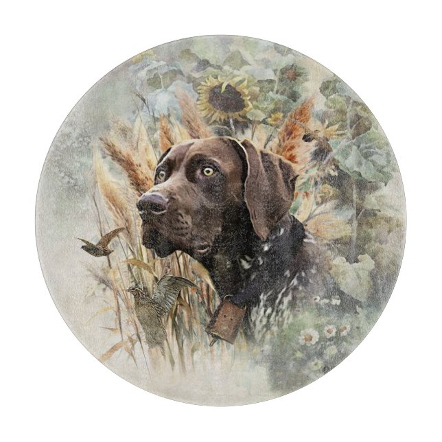 German Shorthaired Pointer Cutting Board (Front)