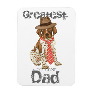 German Shorthaired Pointer Dad Magnet