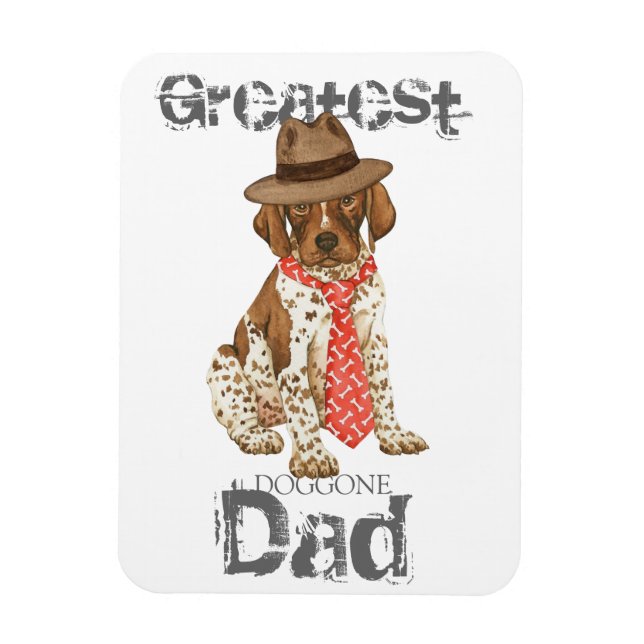 German Shorthaired Pointer Dad Magnet (Vertical)
