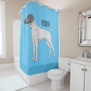 German Shorthaired Pointer dog cartoon 