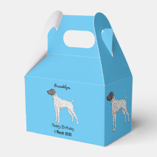 German Shorthaired Pointer dog cartoon Favor Box