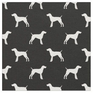 German Shorthaired Pointer dog silhouette Fabric