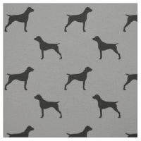 German Shorthaired Pointer Dog Silhouettes Grey