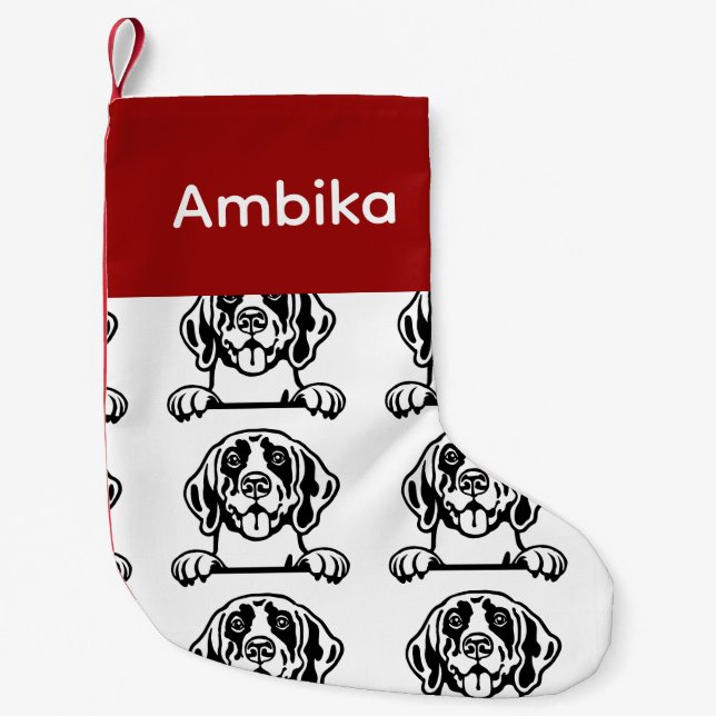 German Shorthaired Pointer dog socks Customized do (Front)
