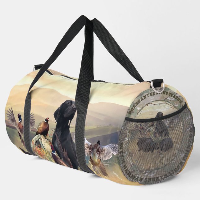 German Shorthaired pointer   Duffle Bag (Right Corner)