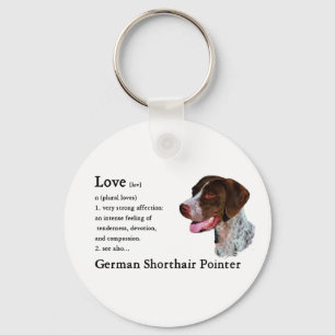 German Shorthaired Pointer Gifts Keychain