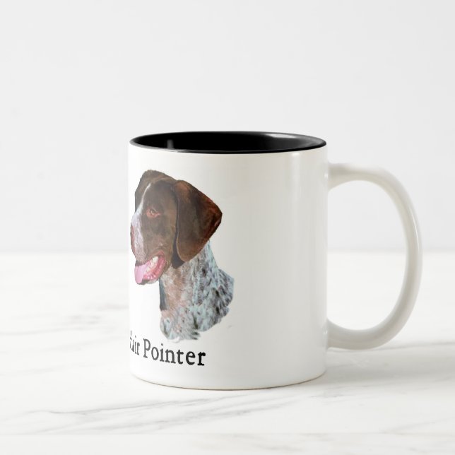 German Shorthaired Pointer Gifts Two-Tone Coffee Mug (Right)