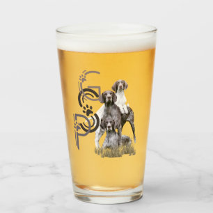 German Shorthaired Pointer GSP Glass