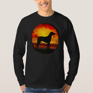 German Shorthaired Pointer Gsp Retro T-Shirt