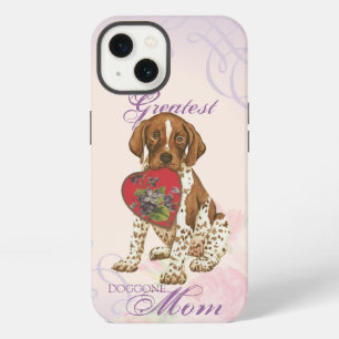 German Shorthaired Pointer Heart Mom iPhone 13 Case