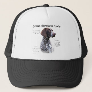 German Shorthaired Pointer History Design Trucker Hat