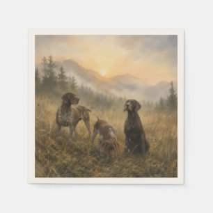 German Shorthaired Pointer– Hunting Collection Napkin