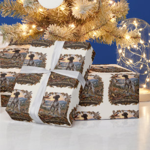 German Shorthaired Pointer– Hunting Collection Wrapping Paper