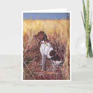  German Shorthaired Pointer in her Prime Thank You Card
