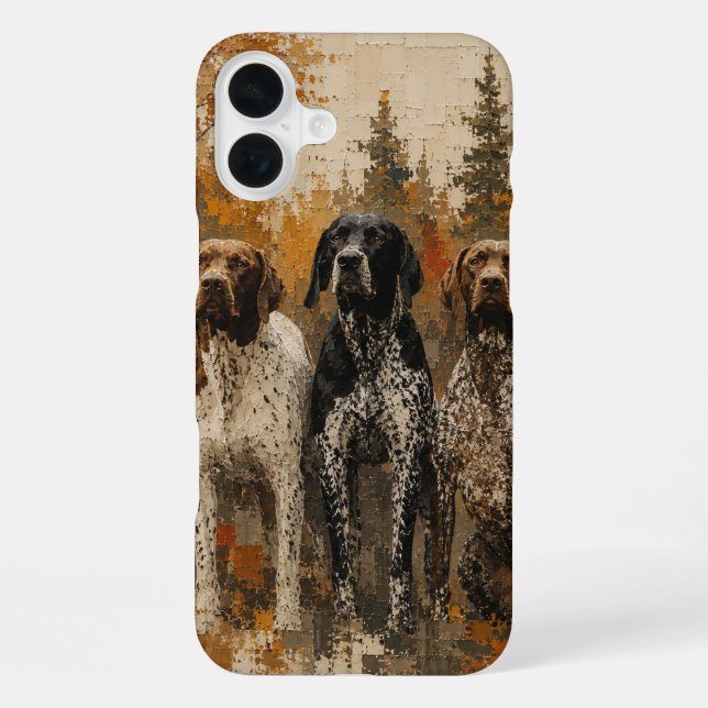 German Shorthaired Pointer  iPhone Case (Back)